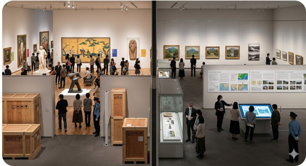 「特別展と企画展の違い」のイメージ画像